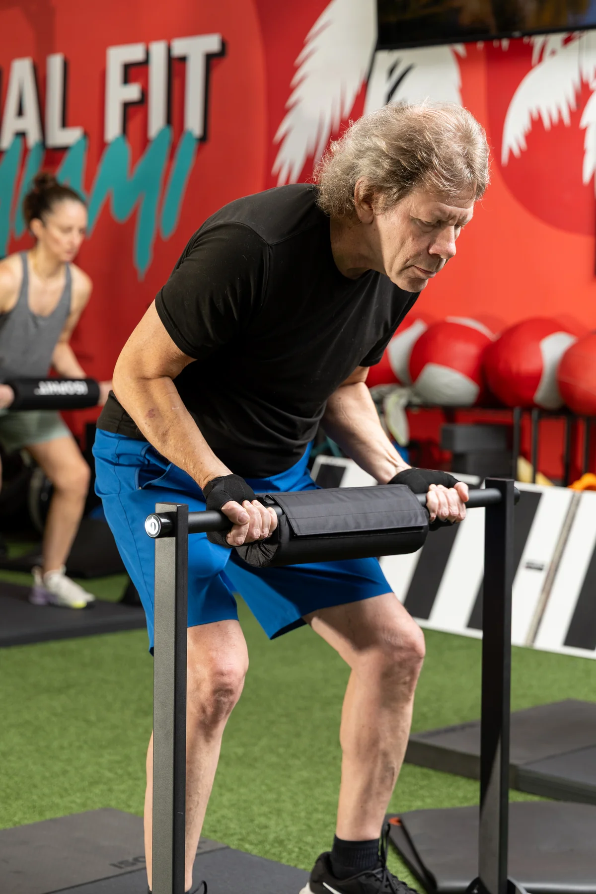 Prime Strength 30 Isometric Training Adult training with ISOPHIT equipment during Prime Strength 30 in Miami Shores